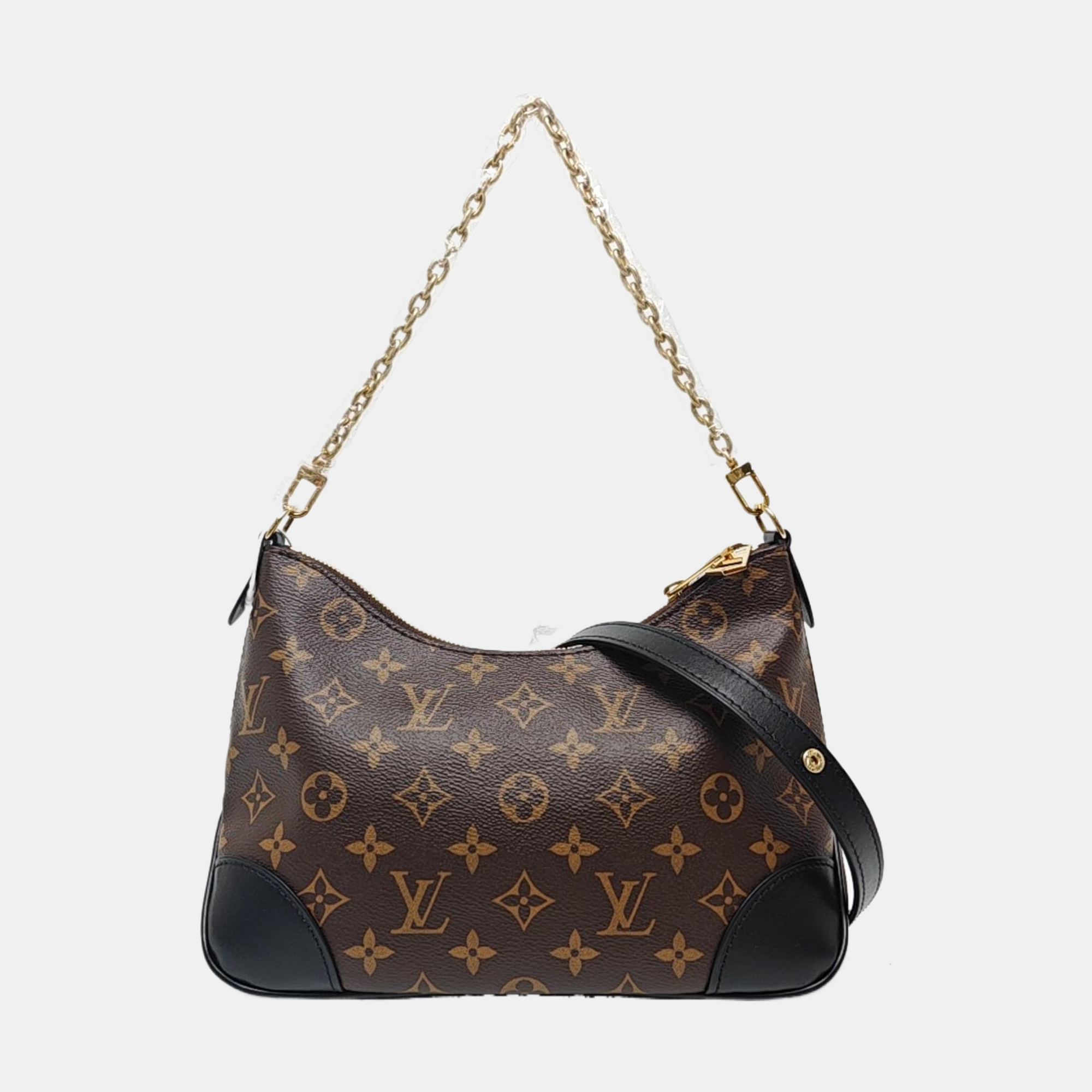BOULOGNE Monogram Coated Canvas Brown