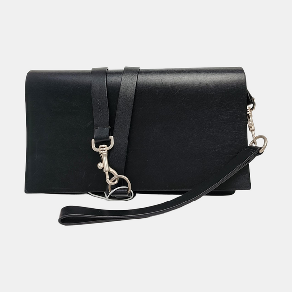 Leather Clutch Black