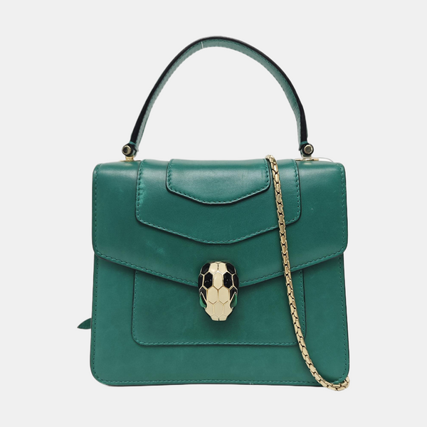 SERPENTI FOREVER Calfskin Green