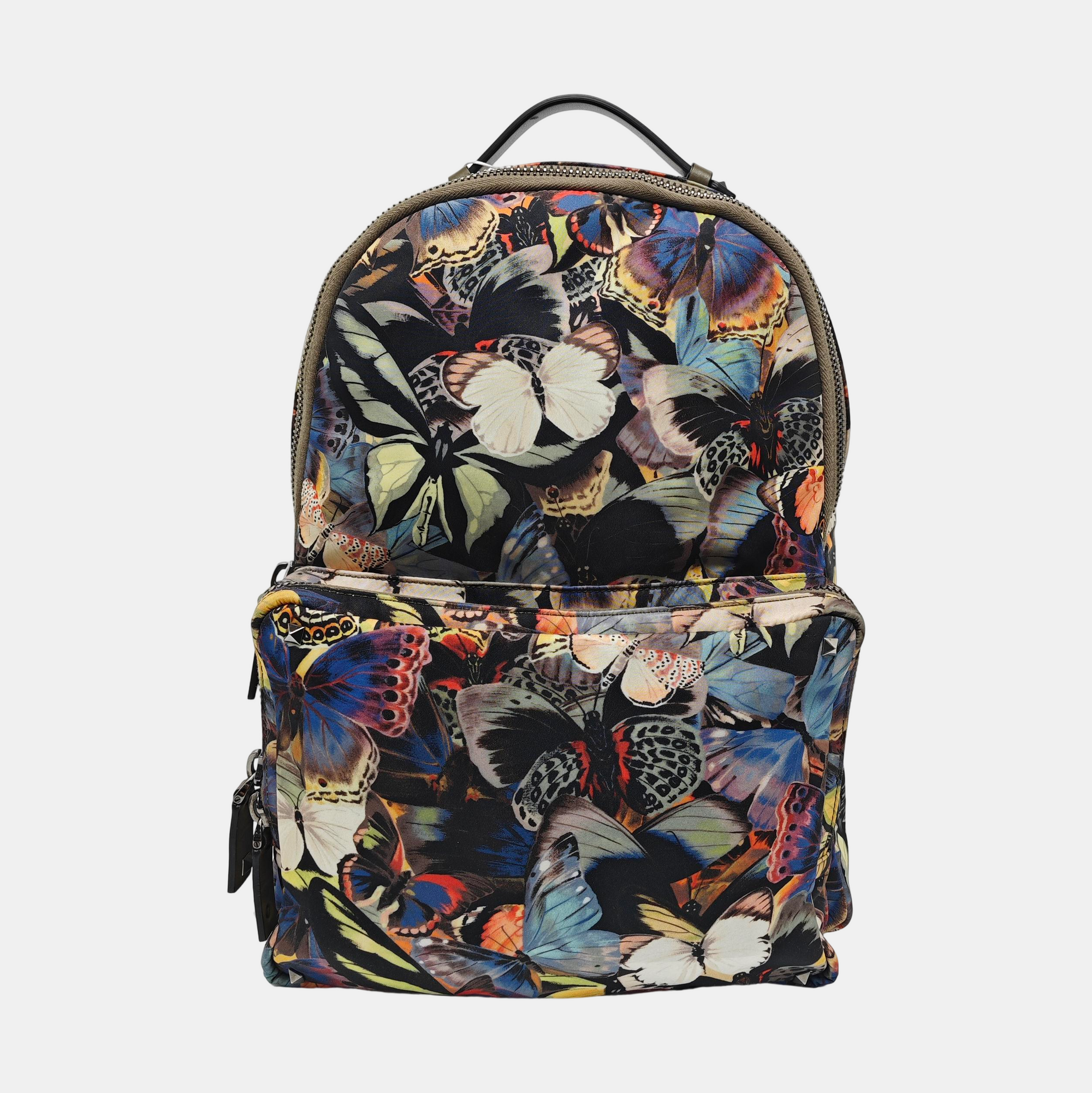 Nylon Backpack Multicolor