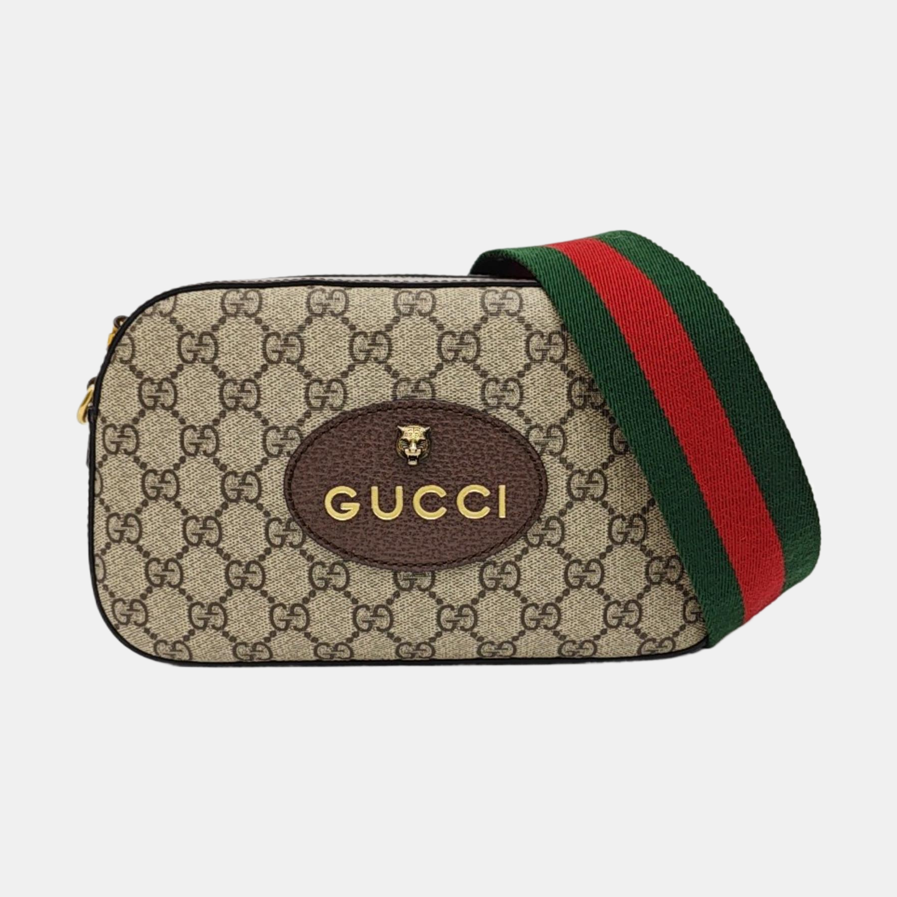 Neo Vintage Monogram Coated Canvas Beige
