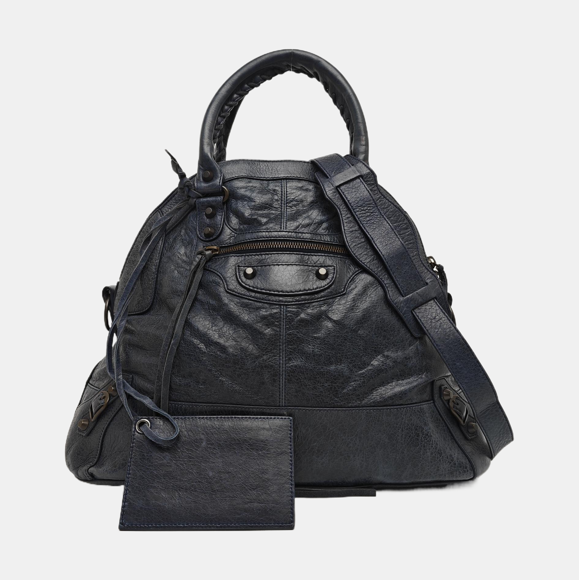 Classic City Medium Calfskin Blue