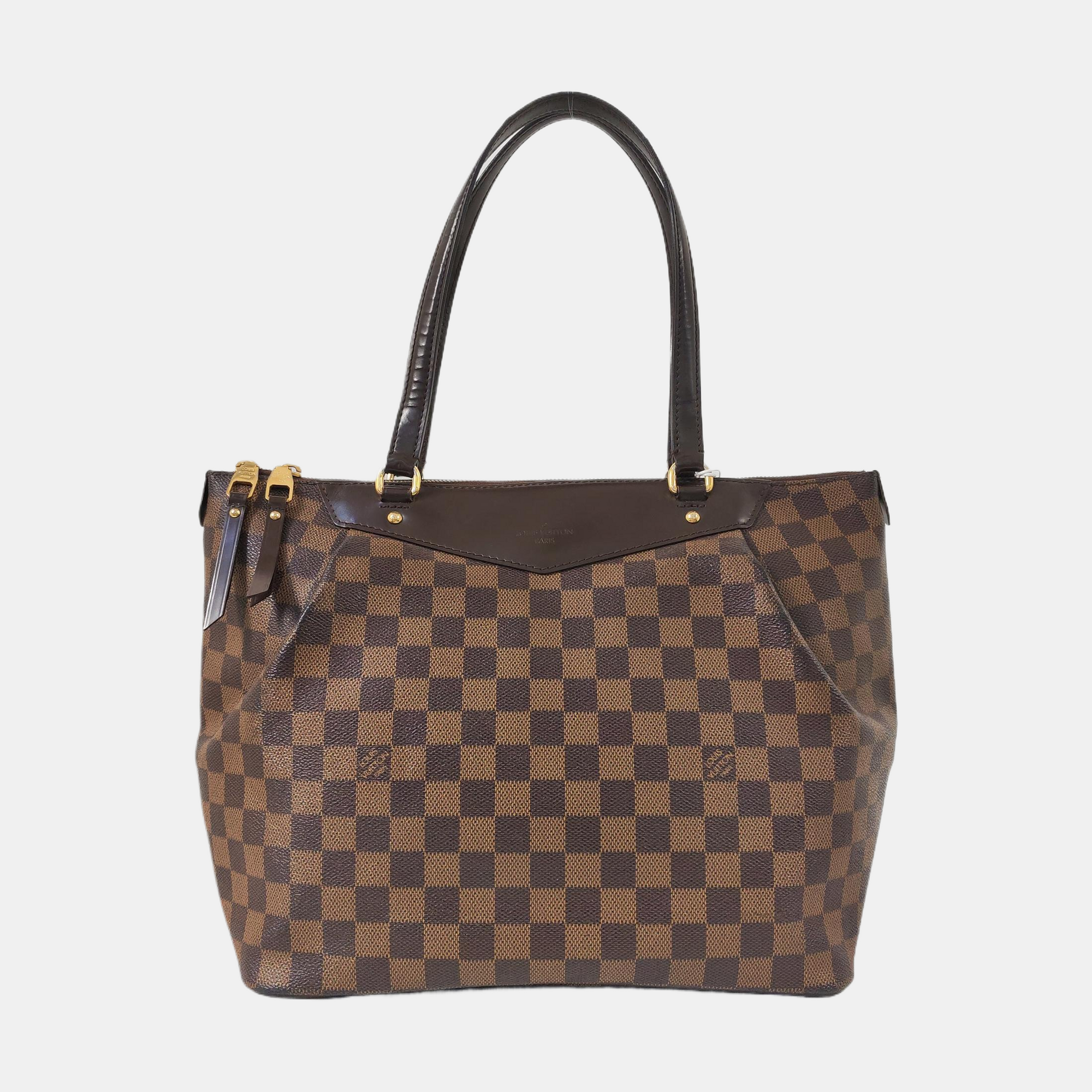 WESTMINSTER GM Damier Ebene Coated Canvas Brown