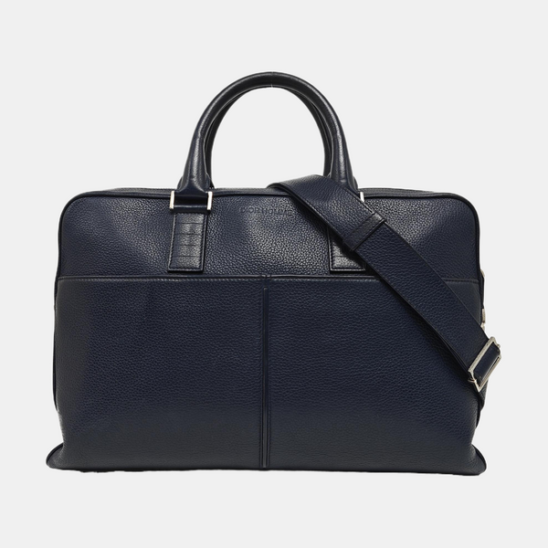 Calfskin Shoulder Bag Blue