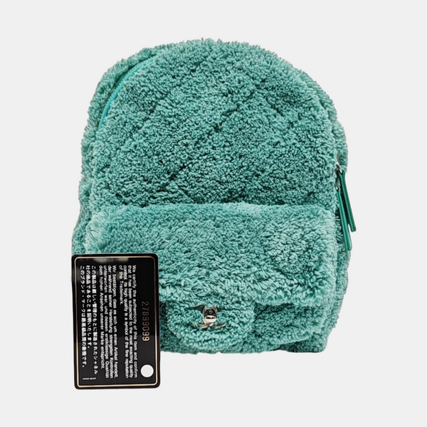 CC POCKET Quilted Fabric Green
