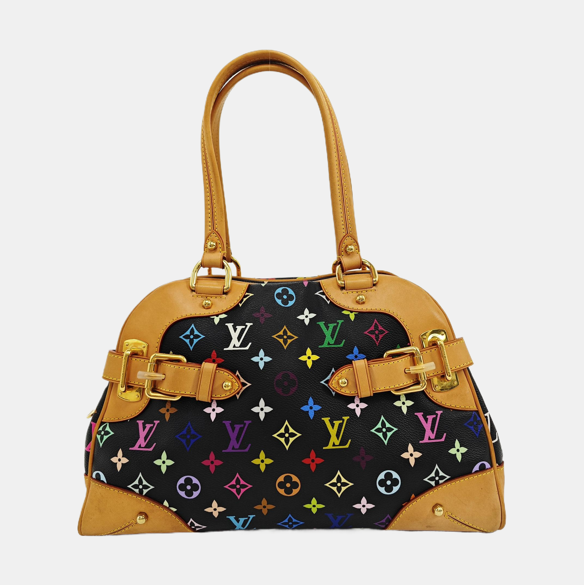 LV × TM CLAUDIA Monogram Coated Canvas Black