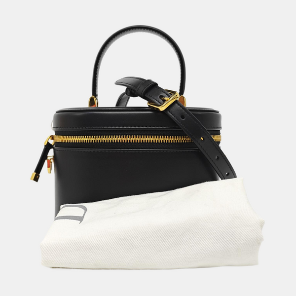 Travel Vanity Small Calfskin Black
