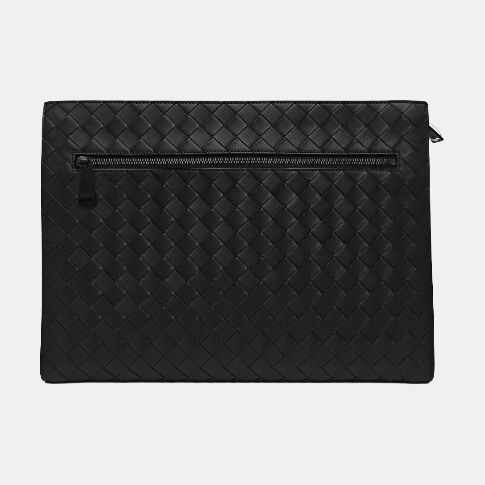 Calfskin Clutch Small Black