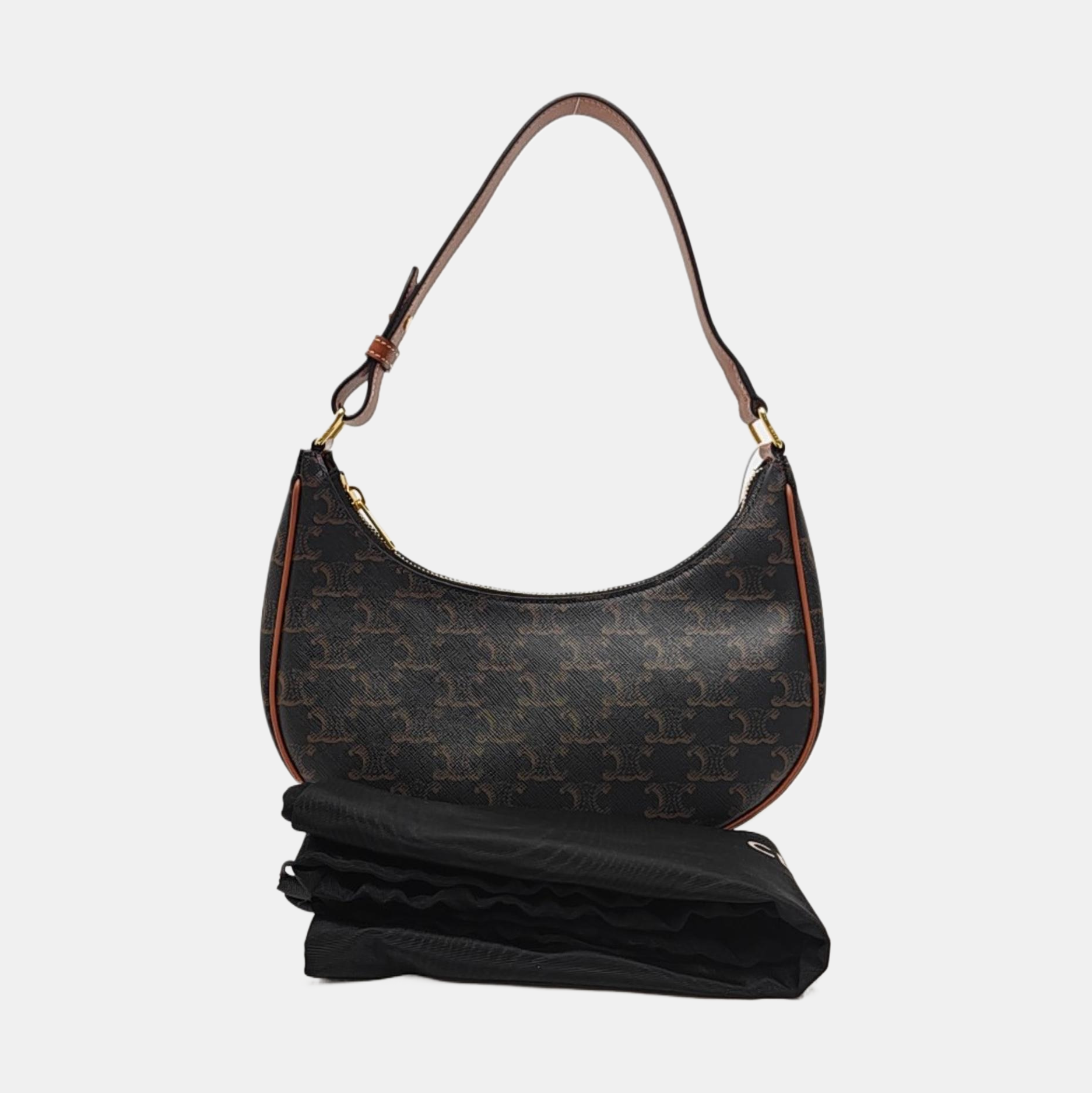 AVA Small Coated Canvas Brown