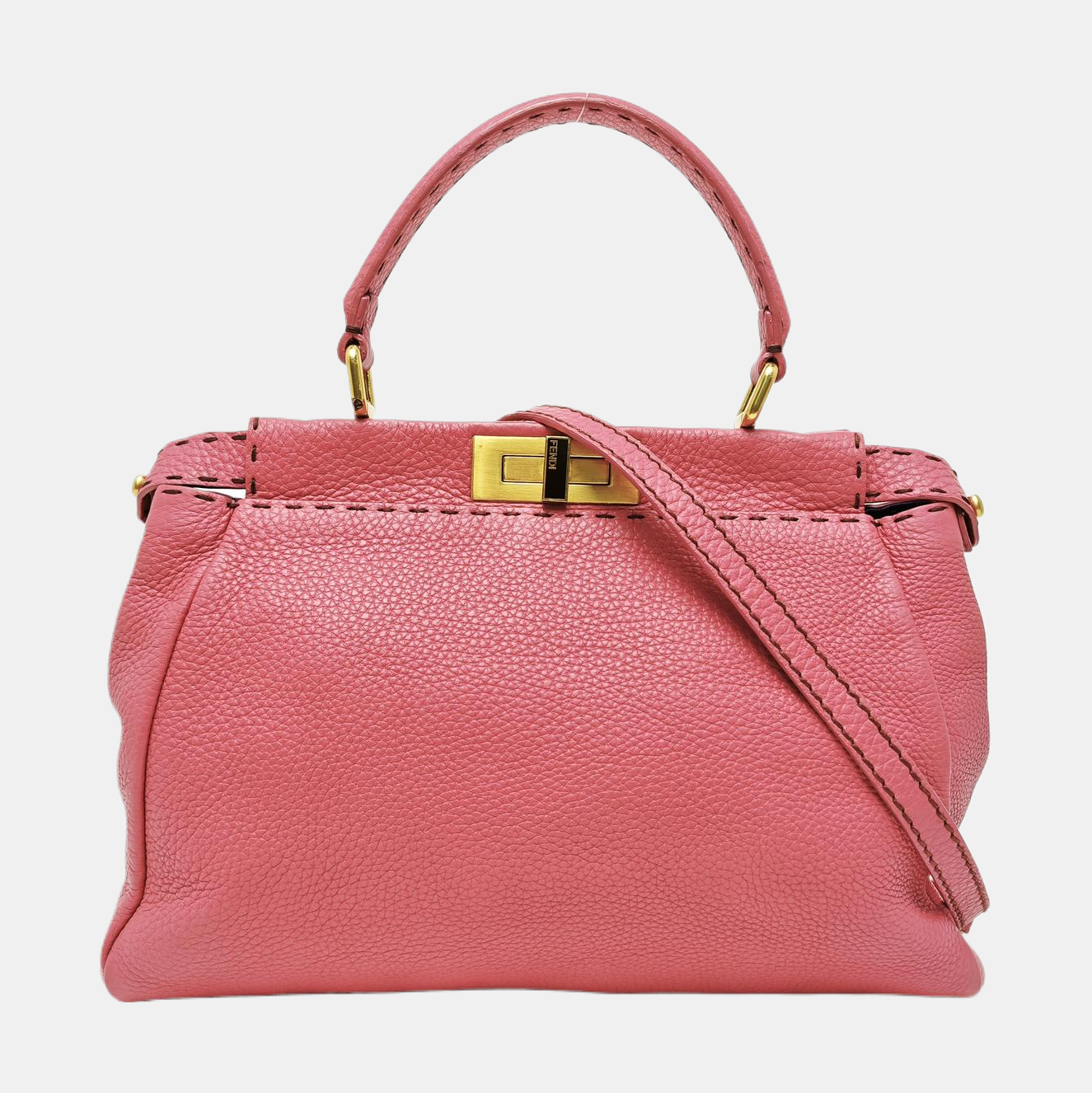 Peekaboo Medium Calfskin Pink