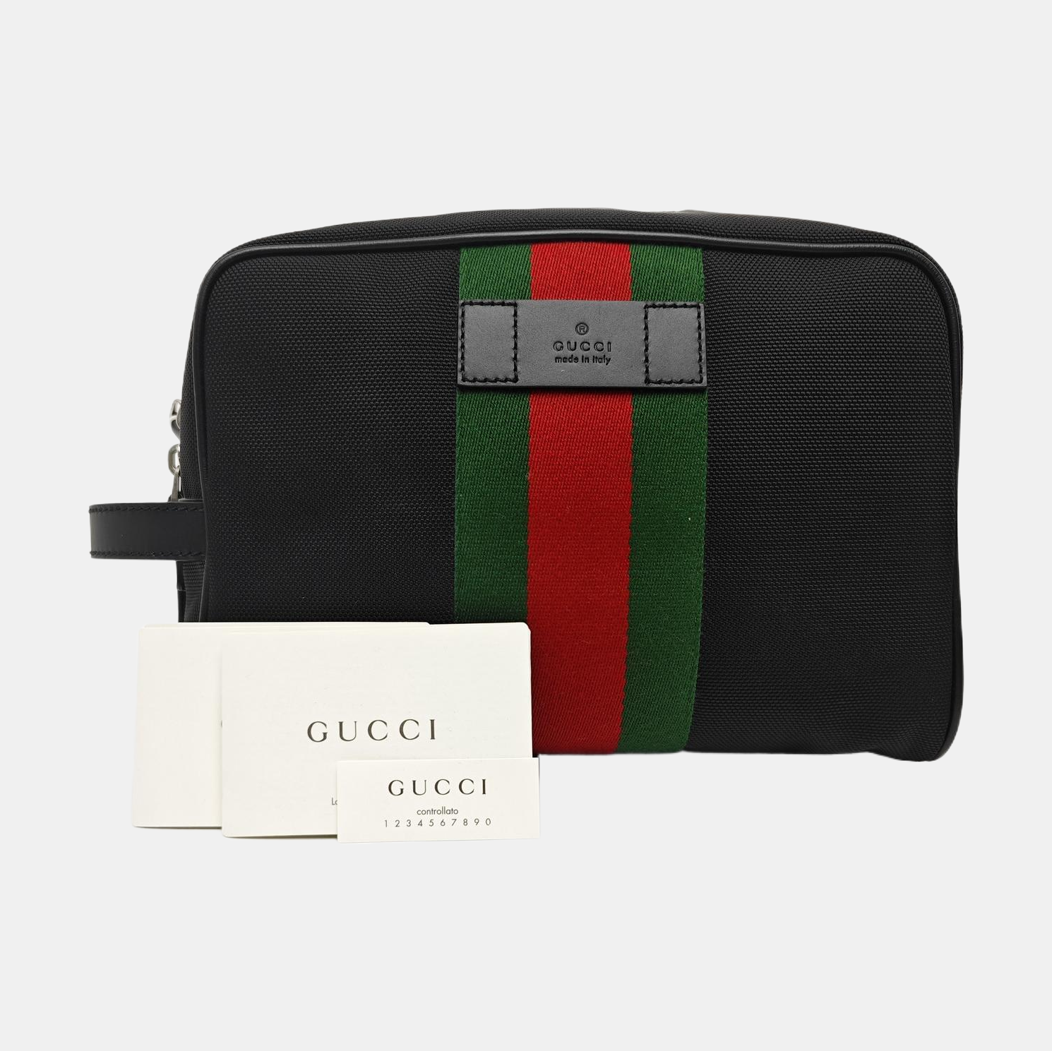 Canvas Clutch Black