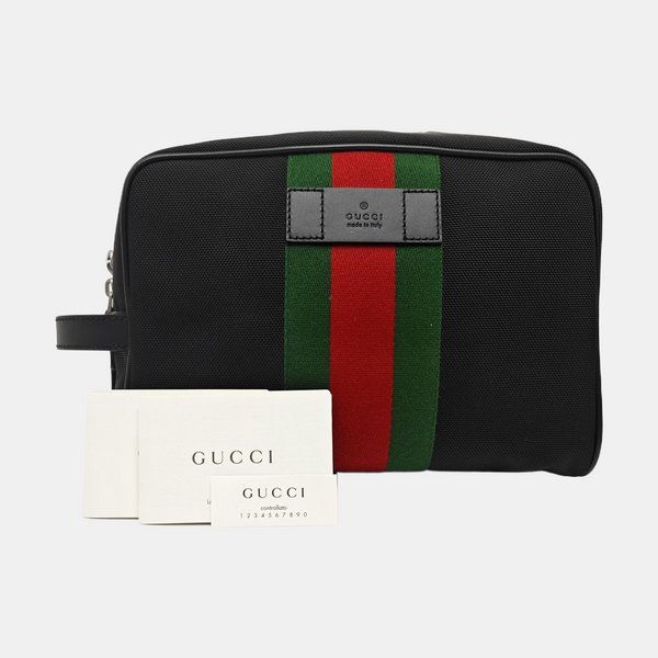 Canvas Clutch Black