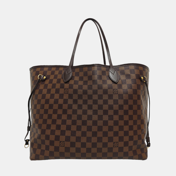 NEVERFULL GM Coated Canvas Brown