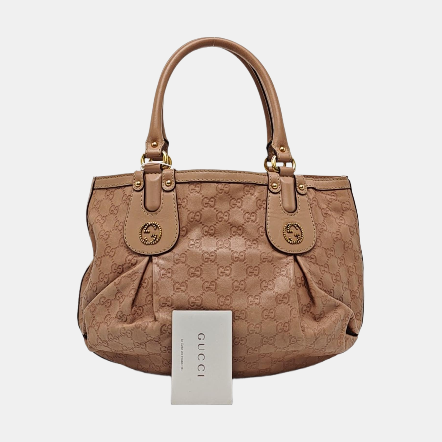Sukey Monogram Calfskin Pink