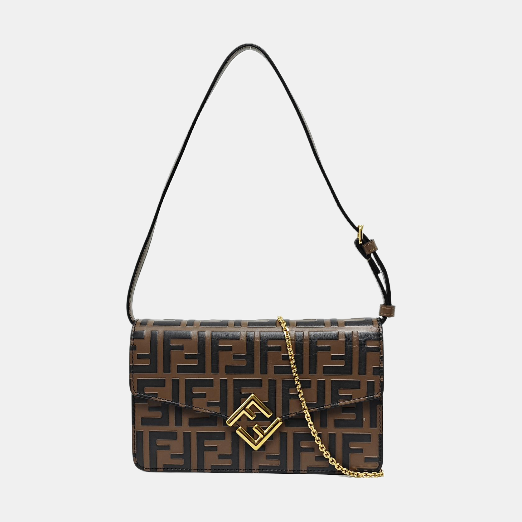 Diamonds Calfskin Brown
