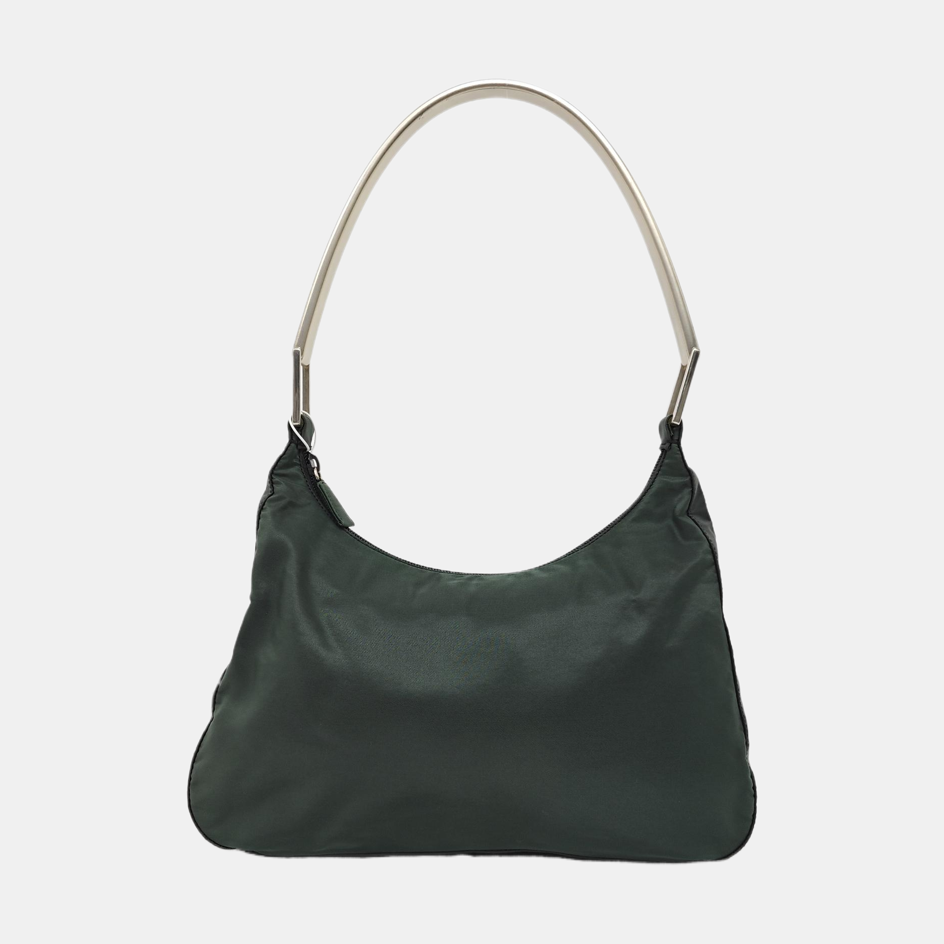 Nylon Shoulder Bag Green