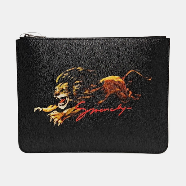 Calfskin Clutch Black