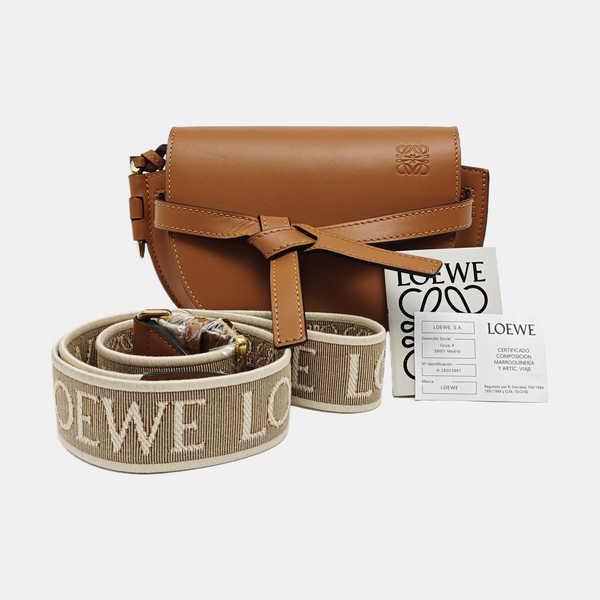 Gate Mini Calfskin Brown