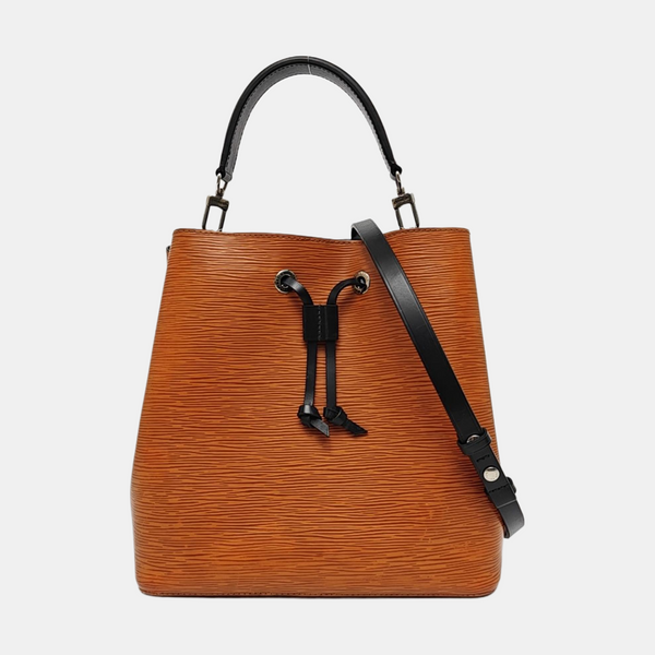 Authenticated pre-owned  NÉONOÉ MM Epi Brown - Bucket Bag at Looply