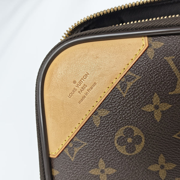 PEGASE 65 Monogram Coated Canvas Brown