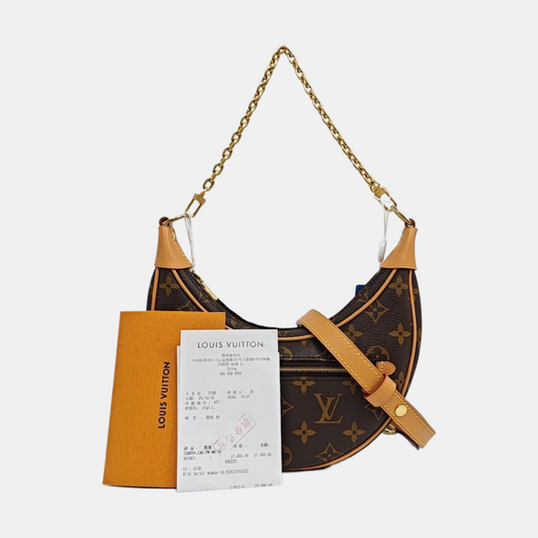 LOOP Monogram Coated Canvas Brown