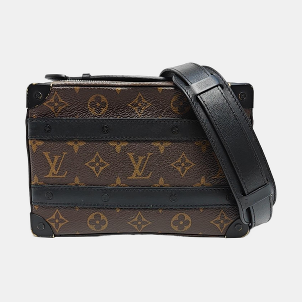 SOFT TRUNK Monogram Coated Canvas Brown