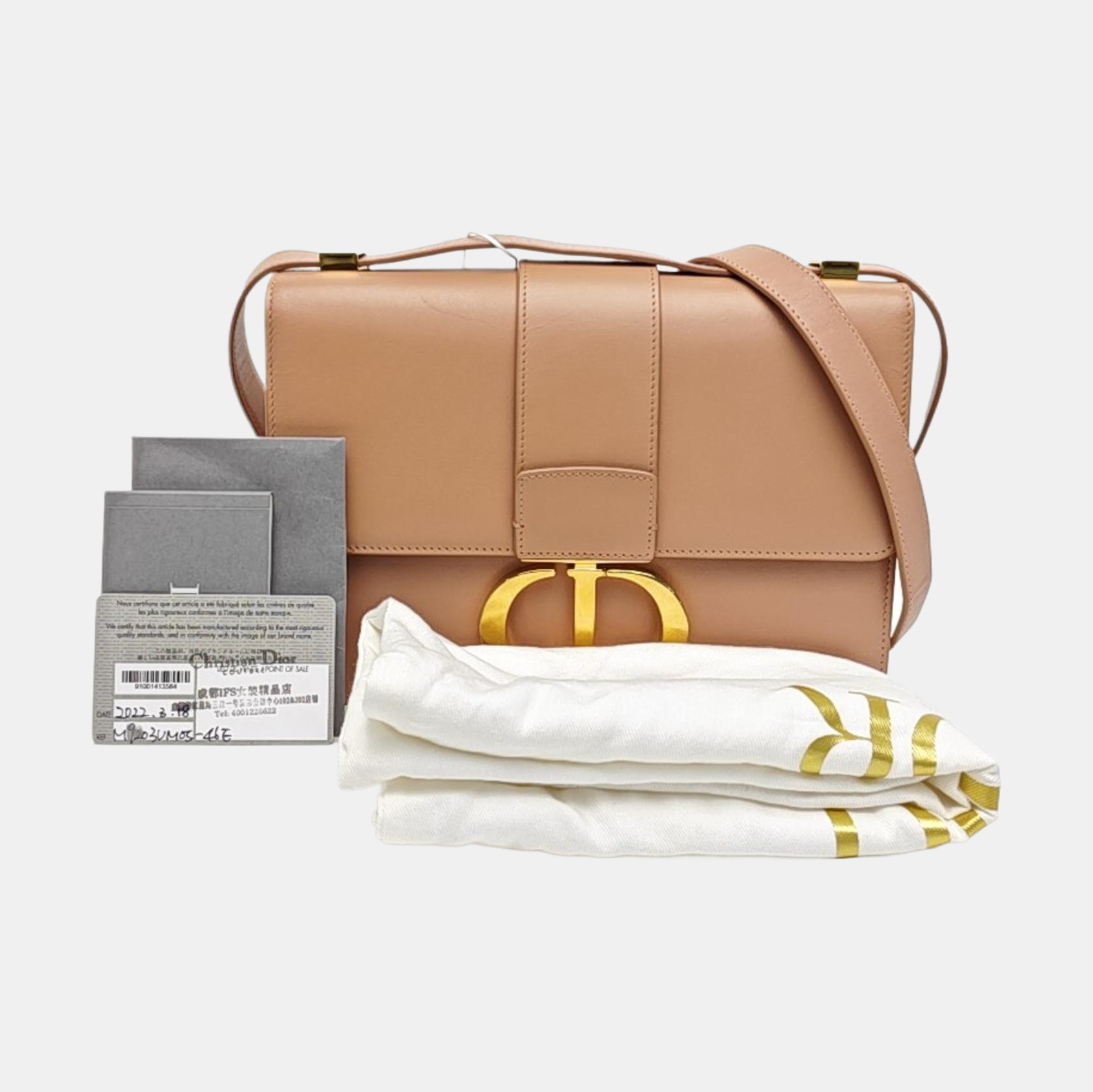 30 Montaigne Calfskin Pink