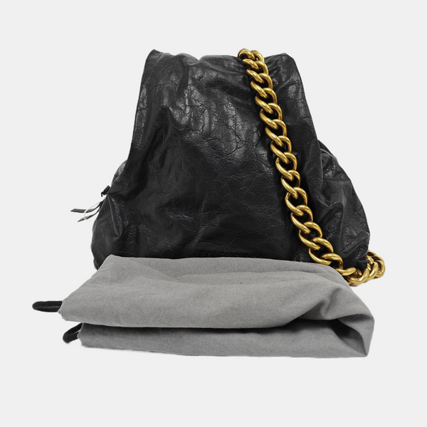 Puffer Small Calfskin Black