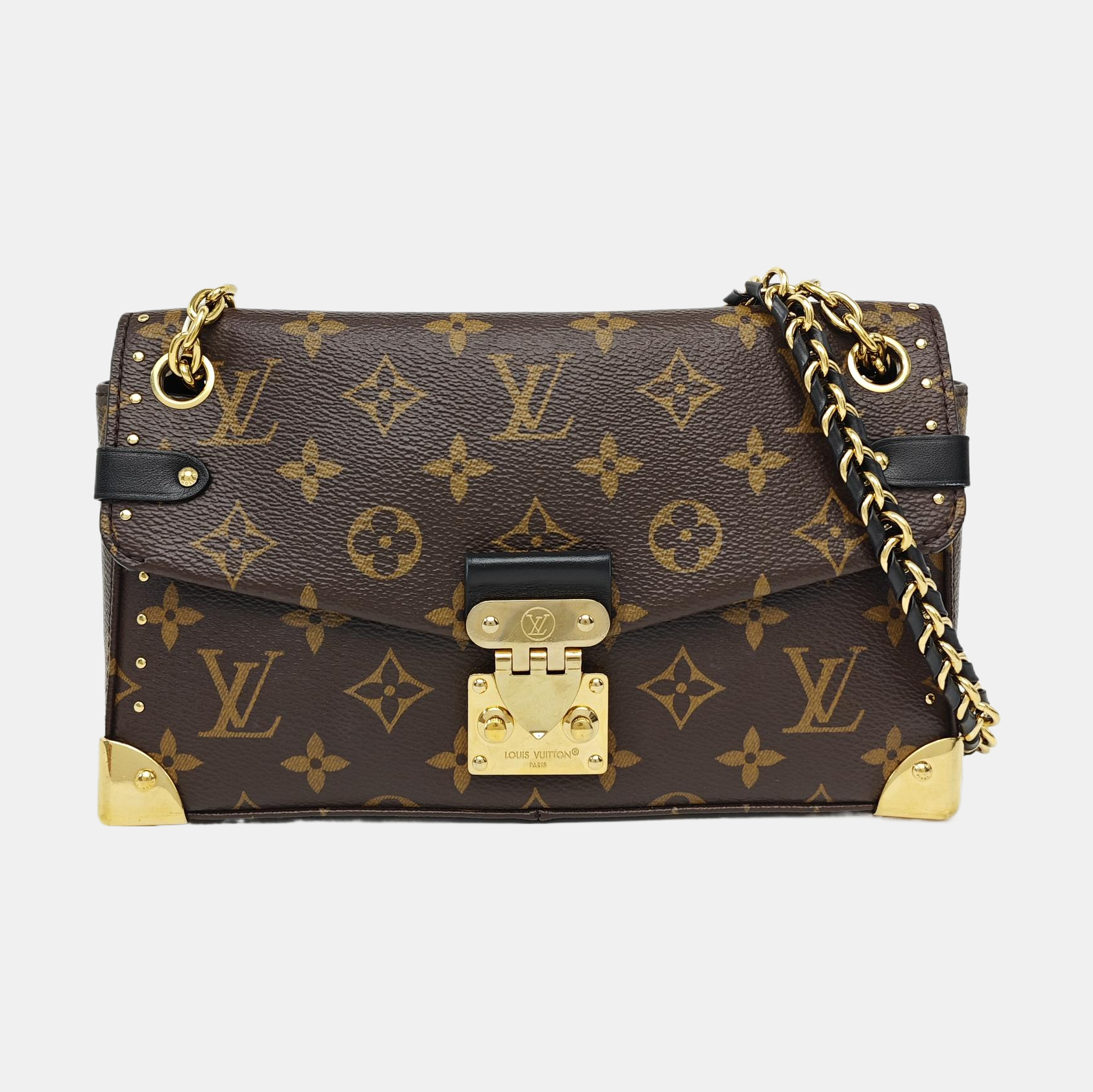 TRUNKIE Monogram Coated Canvas Brown