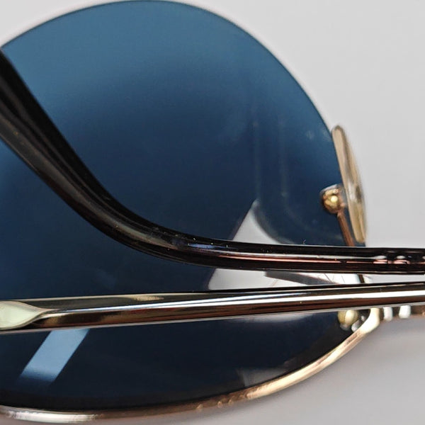 Metal Sunglasses Blue