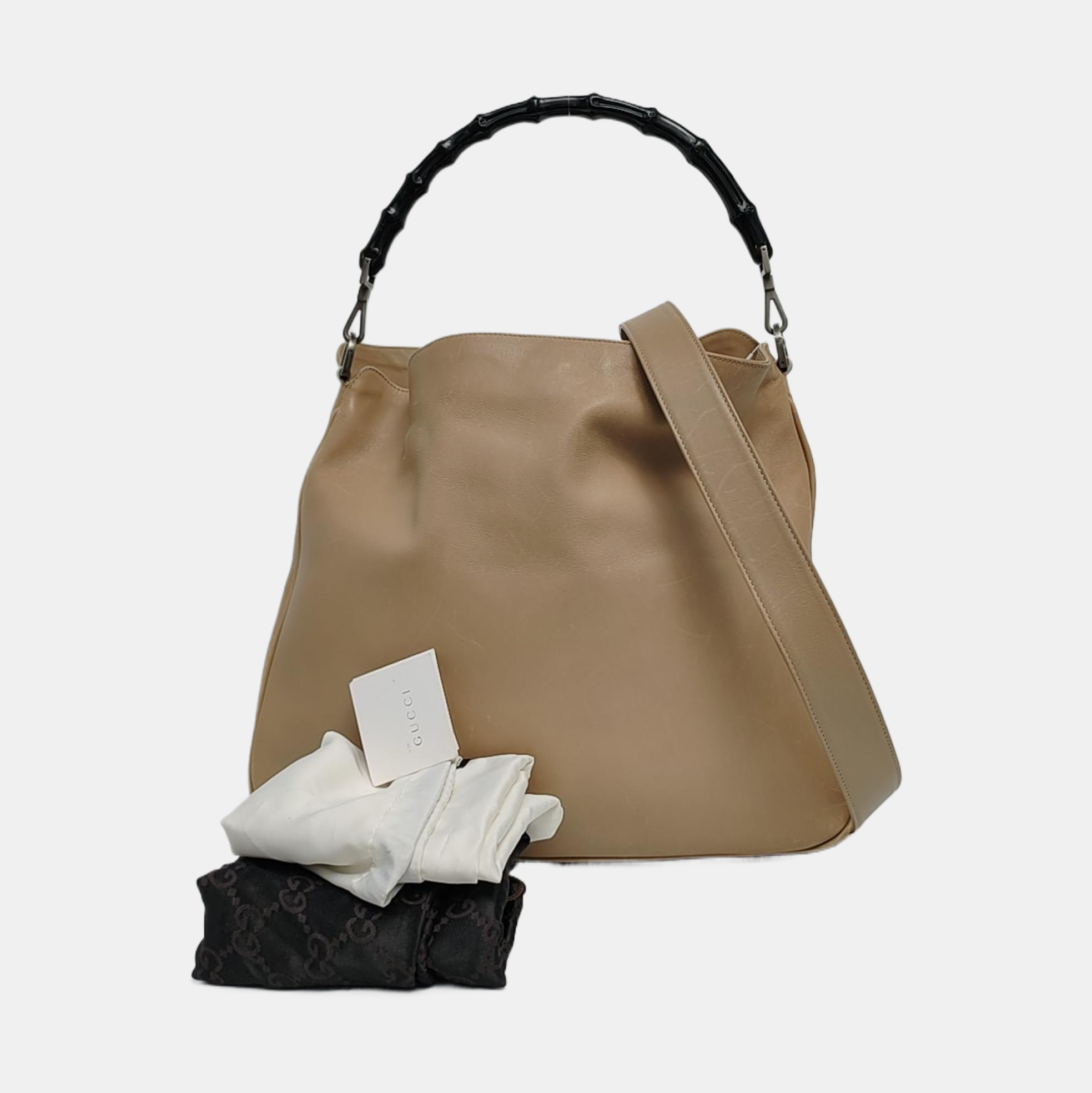 Bamboo 1947 Medium Calfskin Beige