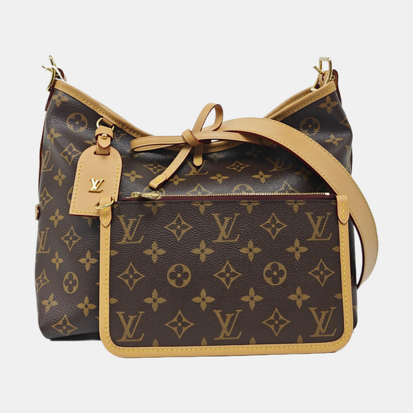 CARRYALL PM Monogram Coated Canvas Brown