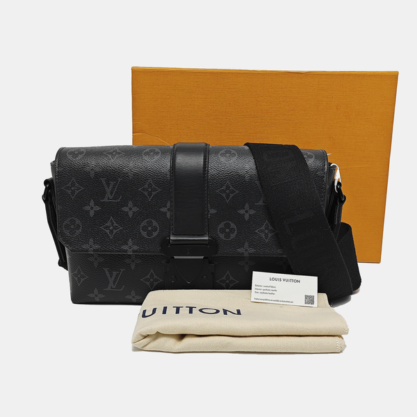 S-CAPE Monogram Coated Canvas Black