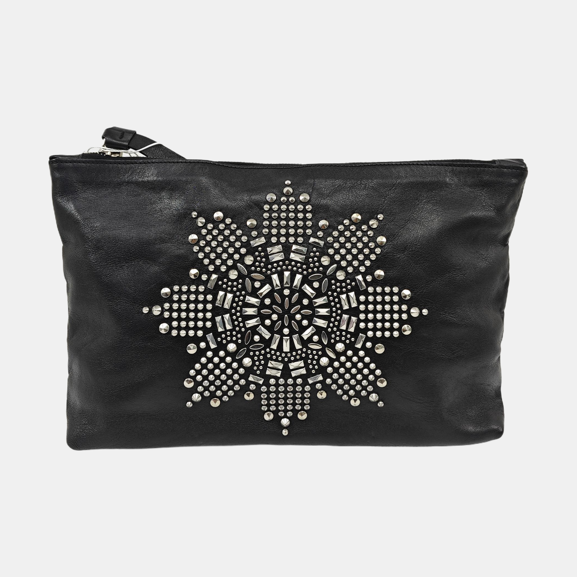 Calfskin Clutch Black