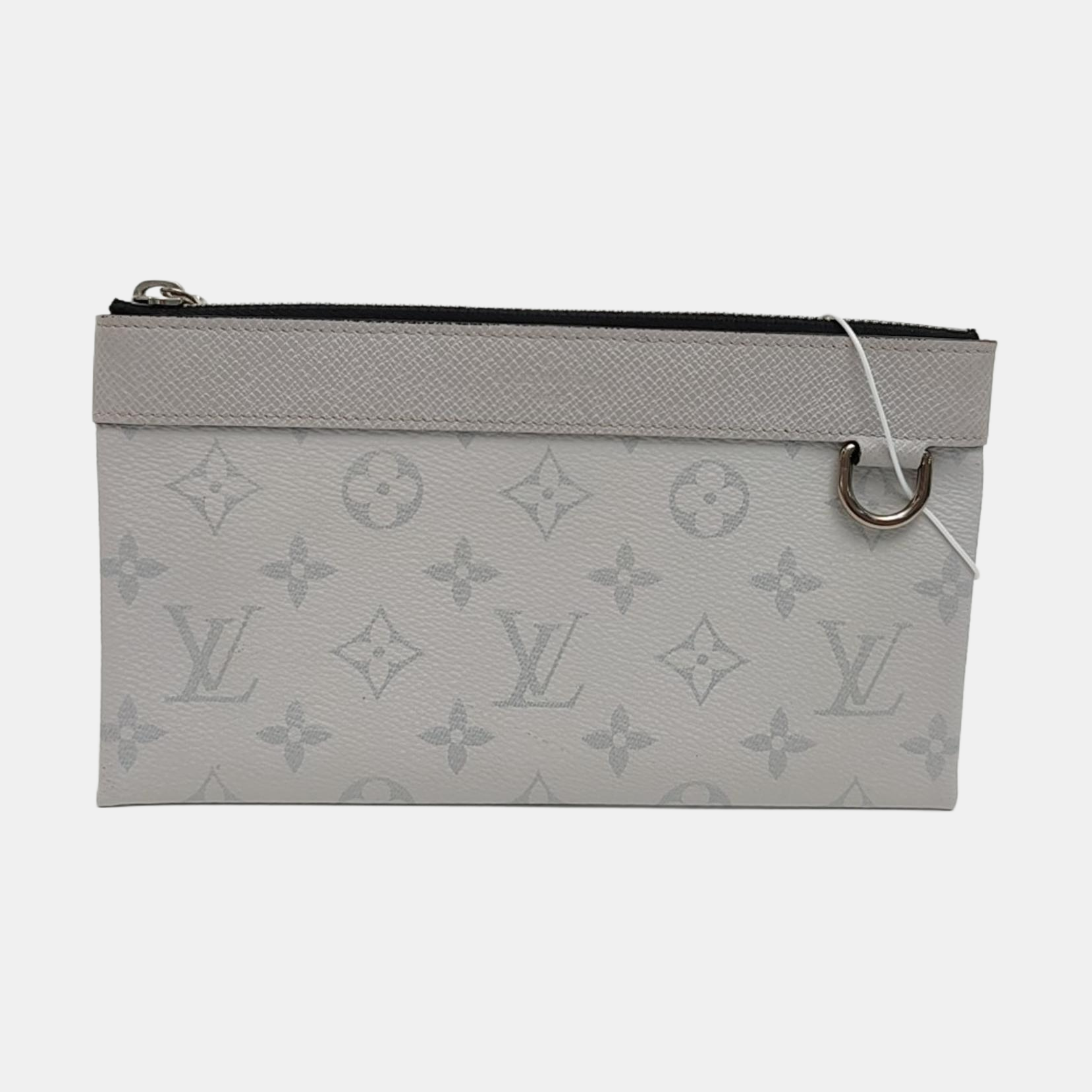 DISCOVERY Monogram Coated Canvas White