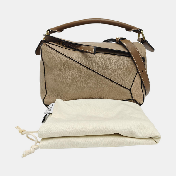 Puzzle Small Calfskin Gray