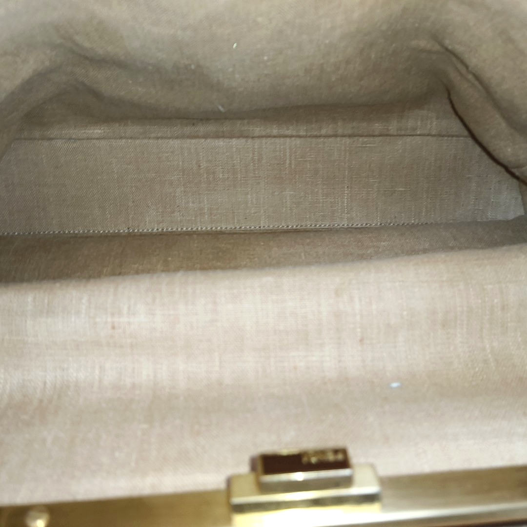 Authenticated pre-owned  Peekaboo Large Calfskin Brown - Tote Bag at Looply
