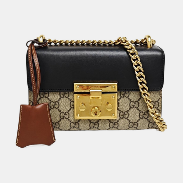 Padlock Small Monogram Coated Canvas Multicolor