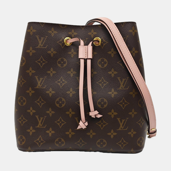 NÉONOÉ MM Monogram Coated Canvas Brown