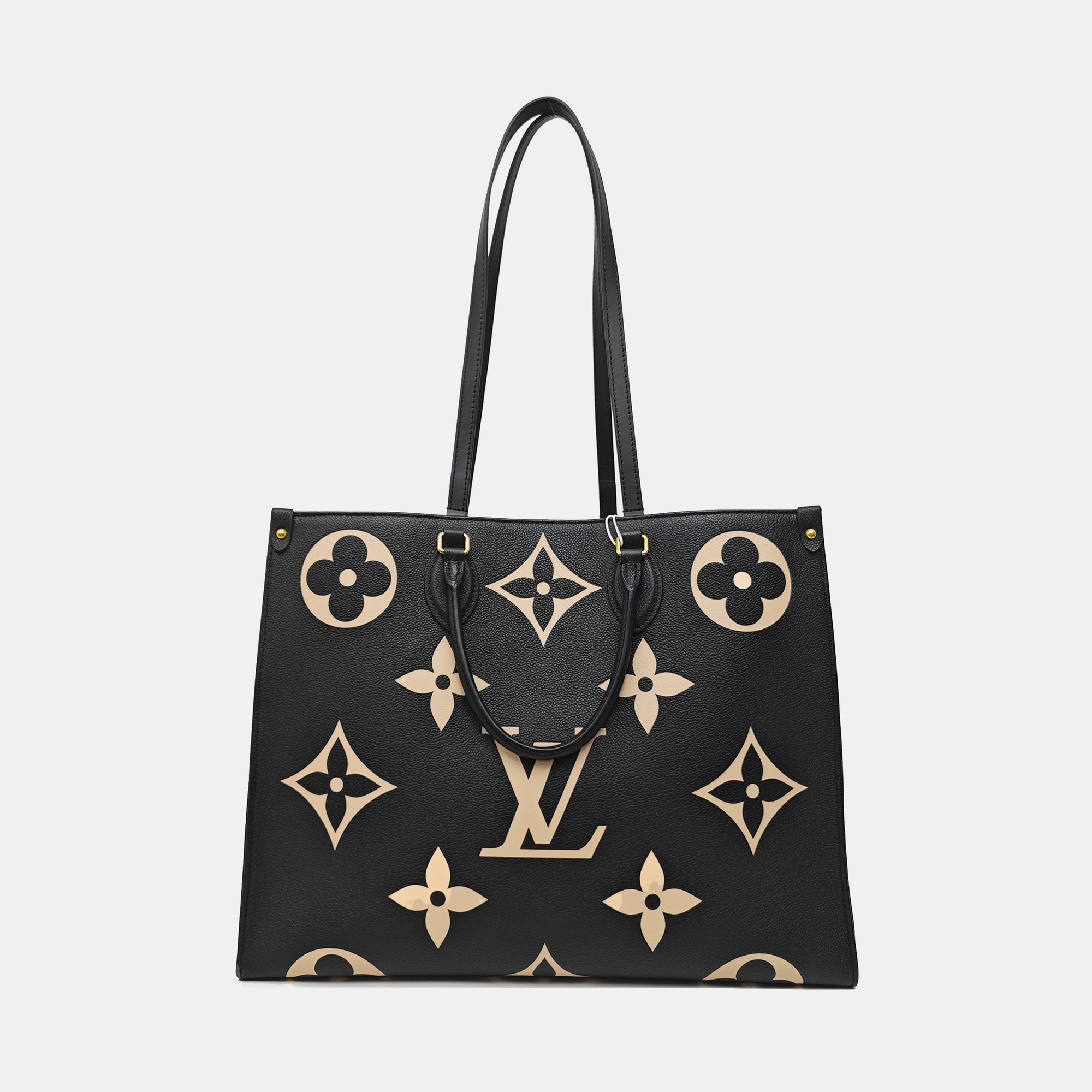 ONTHEGO GM Monogram Calfskin Black