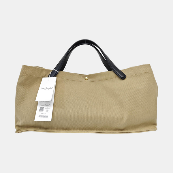 Canvas Tote Bag Beige