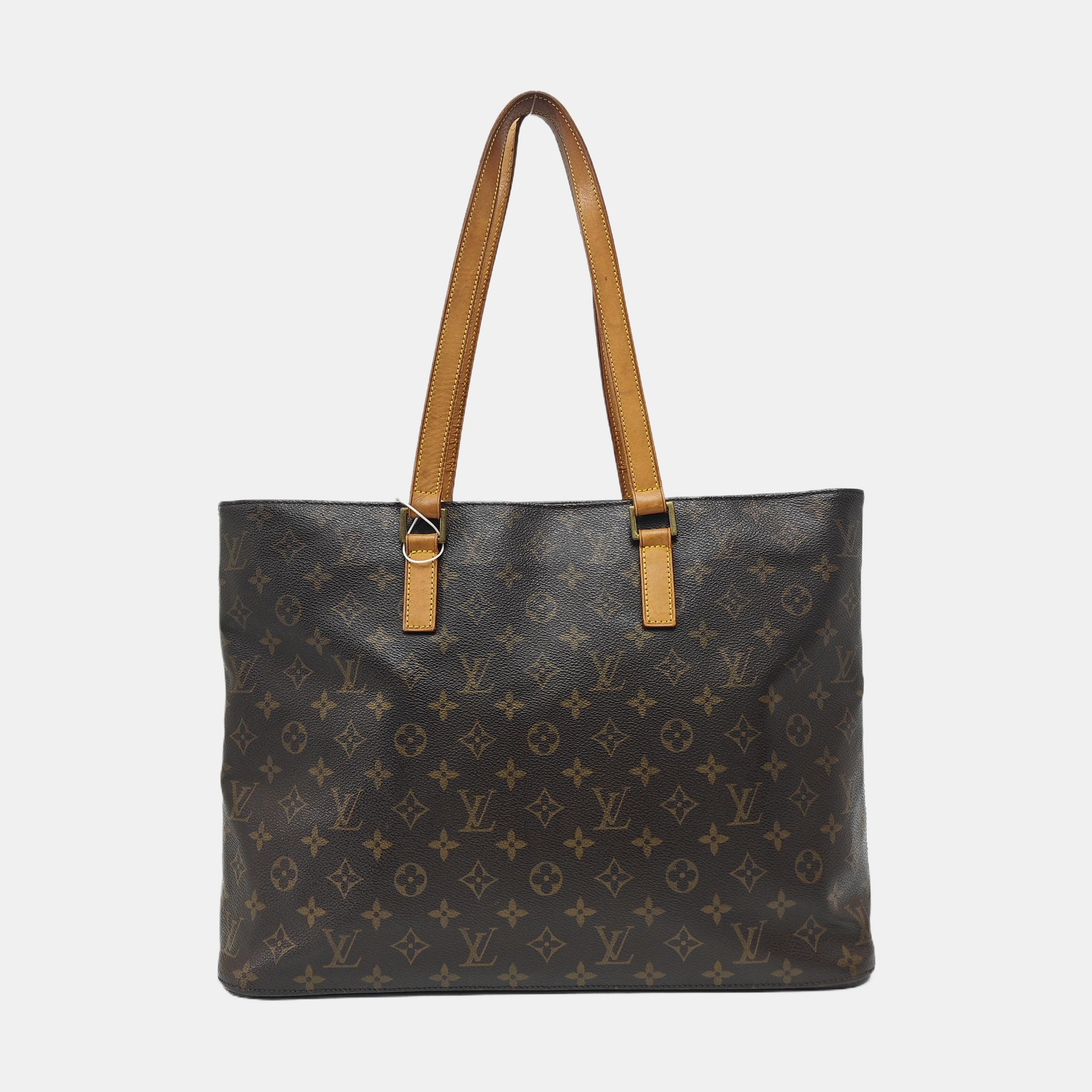 VINTAGE VAVIN GM Monogram Coated Canvas Brown