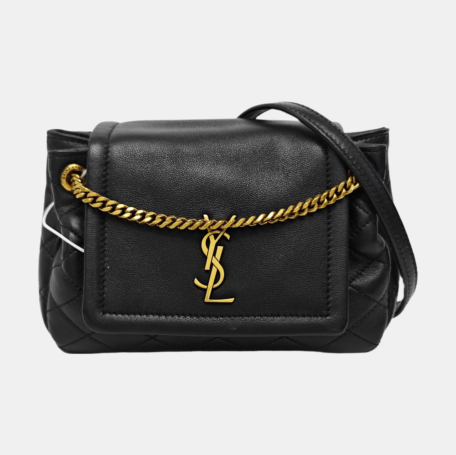 NOLITA Mini Quilted Lambskin Black
