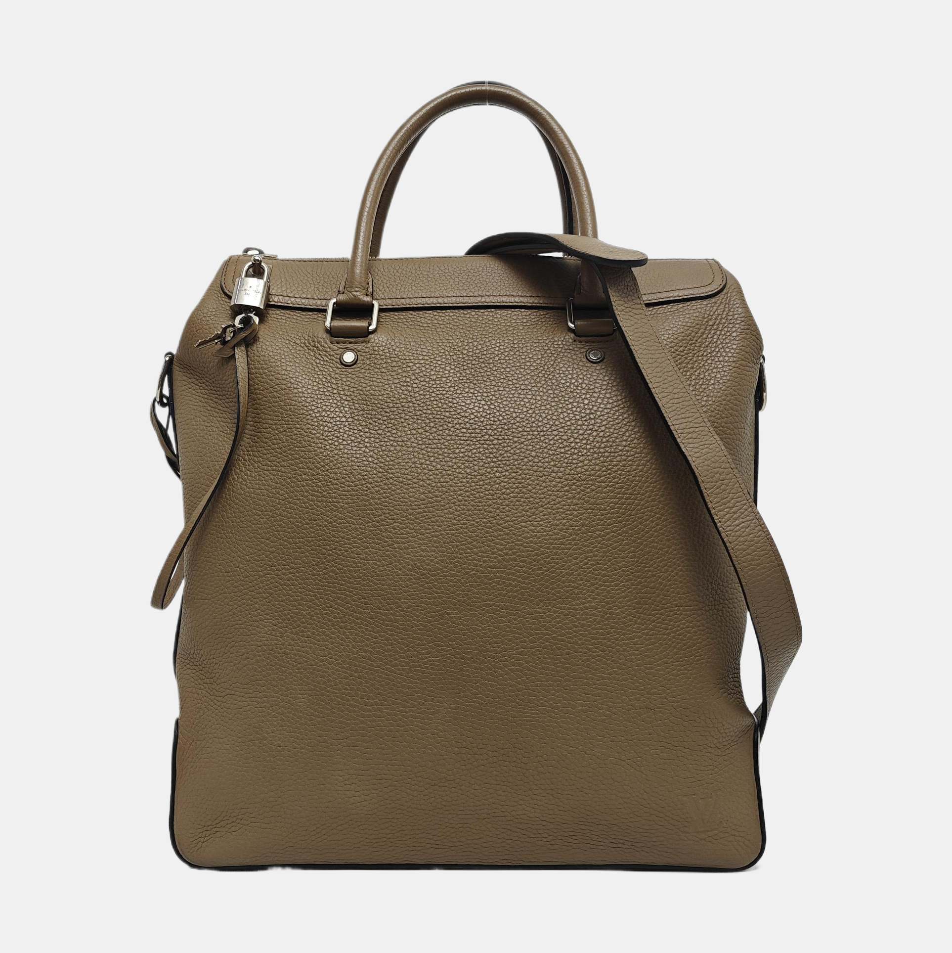Calfskin Shoulder Bag Brown