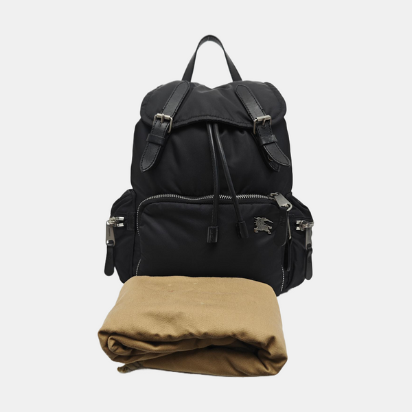 The Rucksack Nylon Black