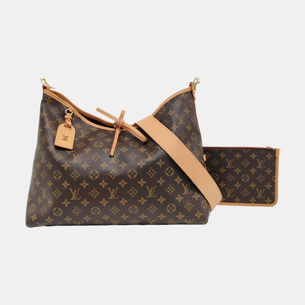 CARRYALL MM Monogram Coated Canvas Brown