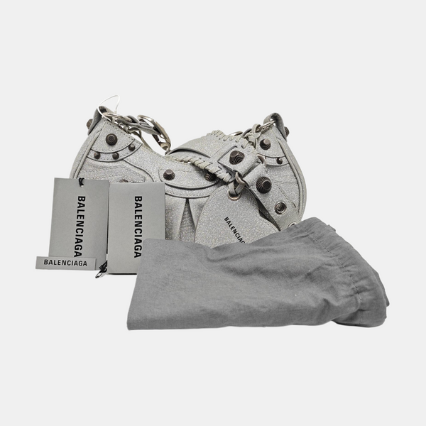 Le Cagole Mini Special Material Silver