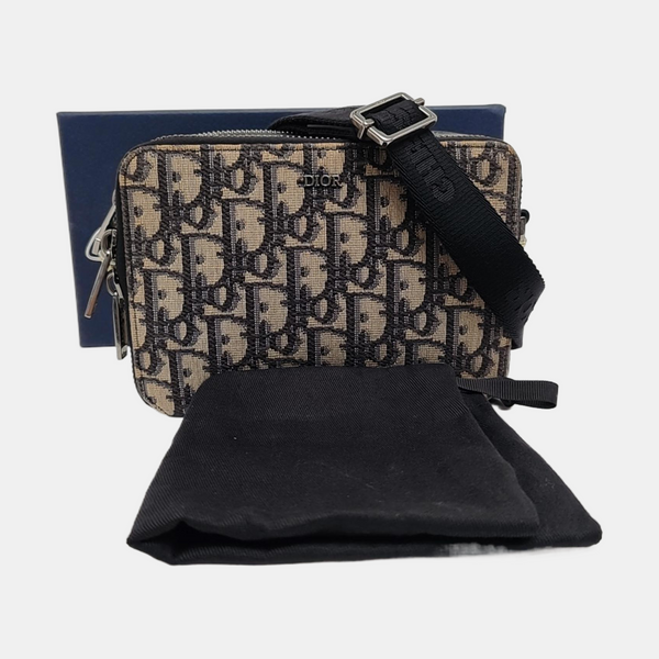 Safari Oblique Canvas Blue