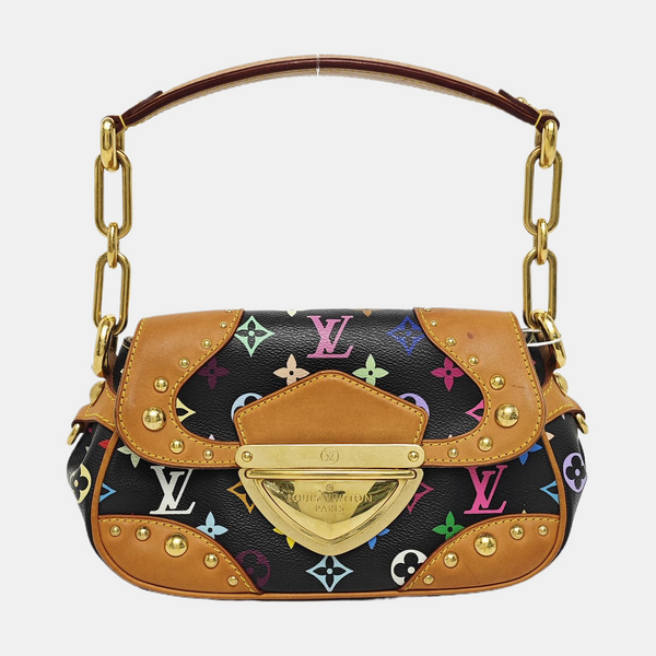 LV × TM MARILYN Monogram Coated Canvas Black