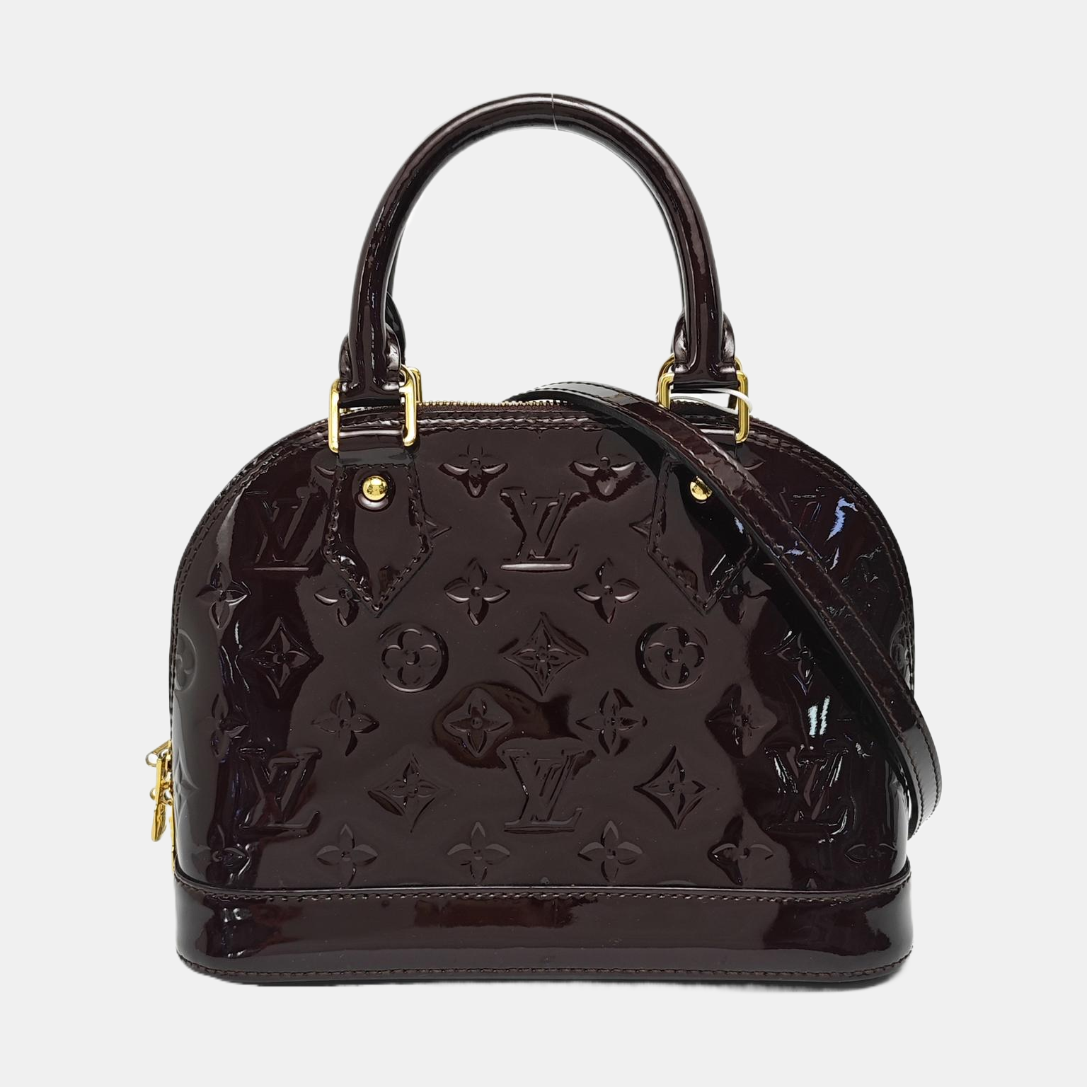 ALMA BB Monogram Calfskin Red